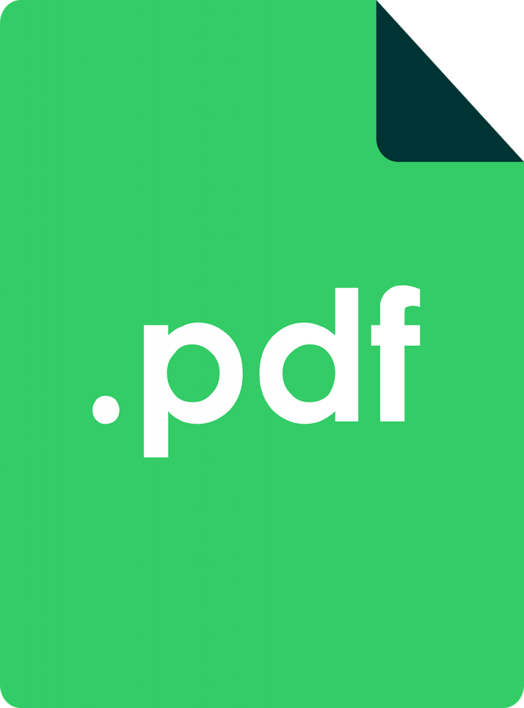 PDF document icon